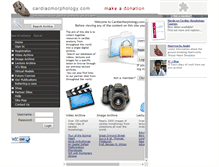 Tablet Screenshot of cardiacmorphology.com
